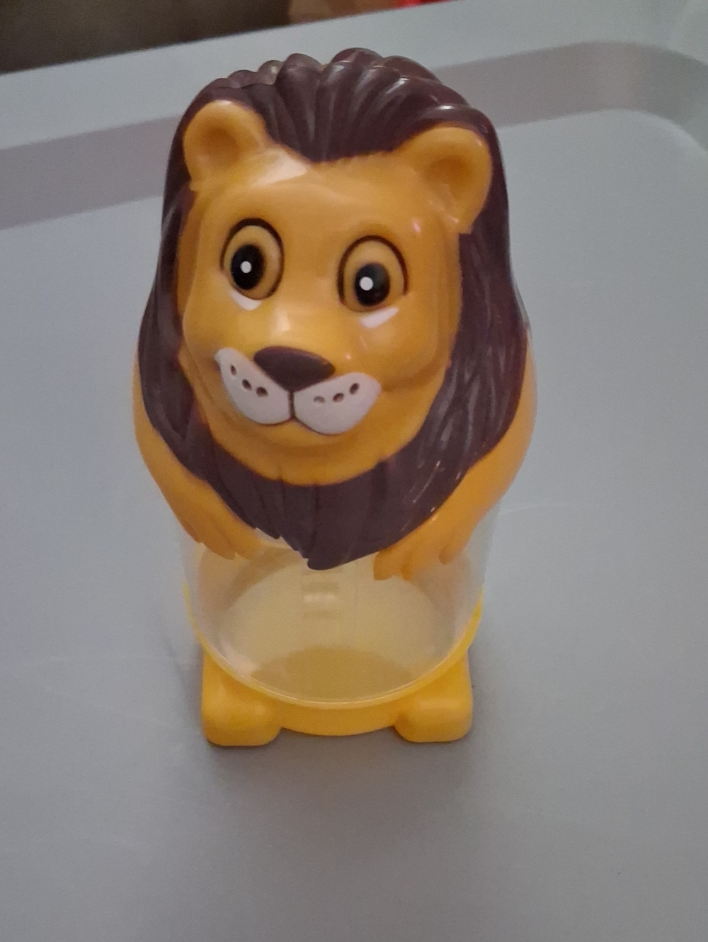Vintage Plastic Lion Cup